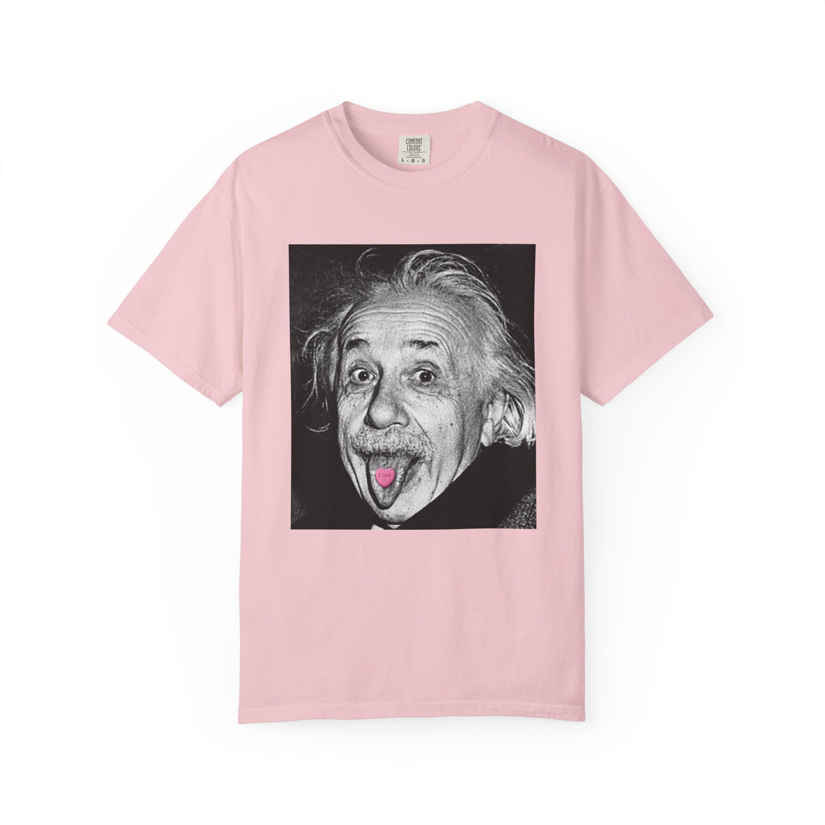 Retro Einstein Love Shirt – Funny Vintage Graphic Tee