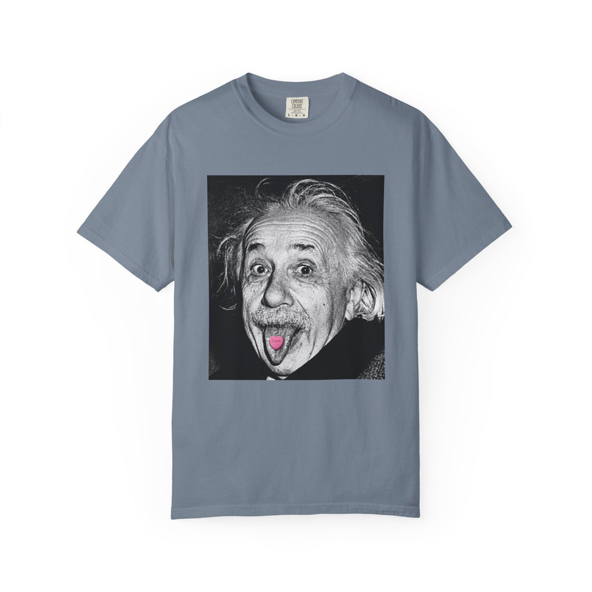 Retro Einstein Love Shirt – Funny Vintage Graphic Tee