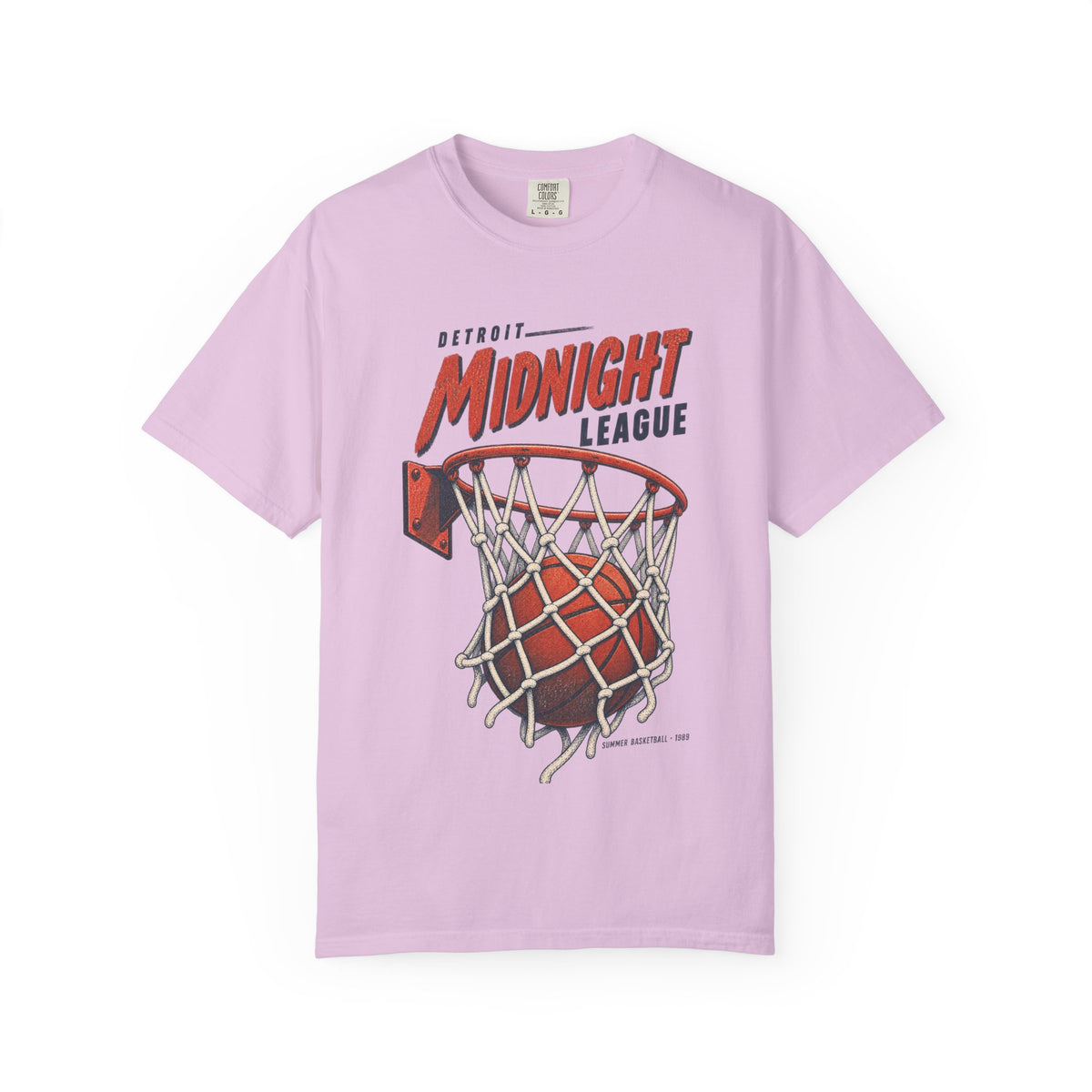 Detroit Midnight League Basketball T-Shirt
