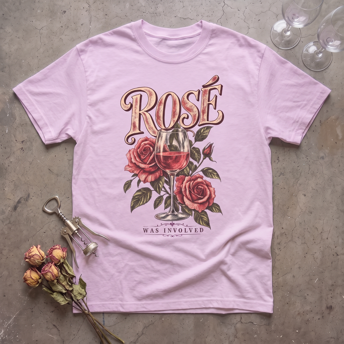 Rose Was Involved T-Shirt