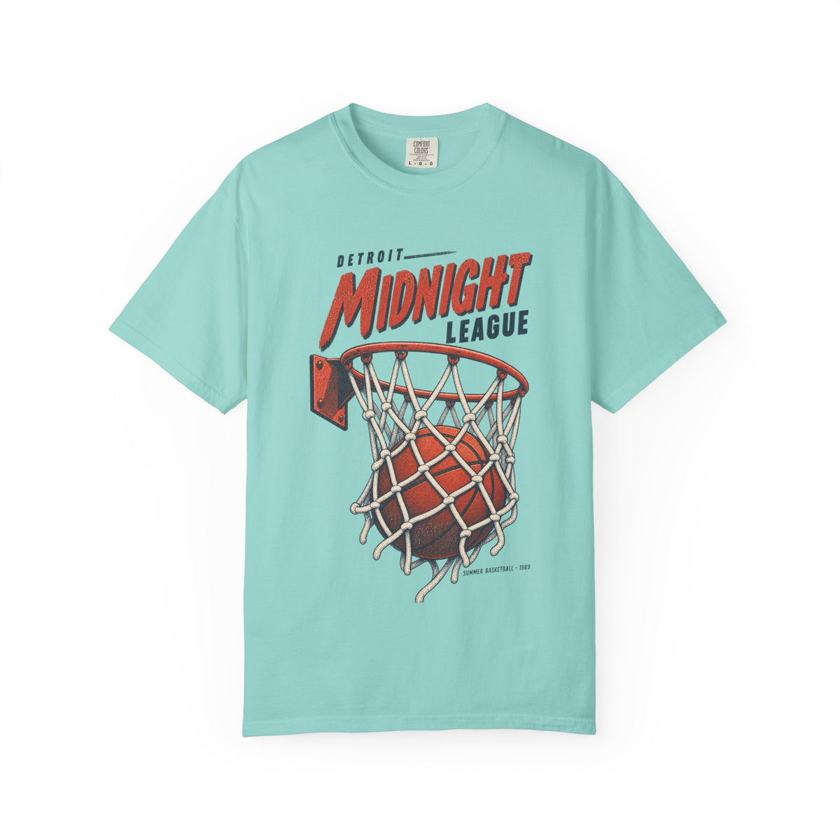 Detroit Midnight League Basketball T-Shirt