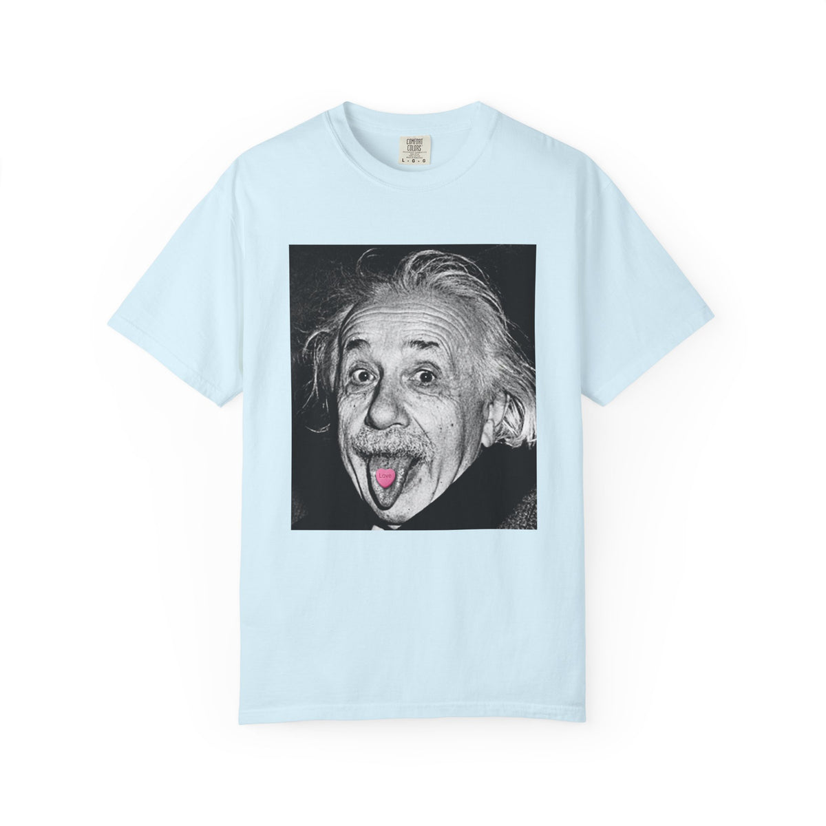 Retro Einstein Love Shirt – Funny Vintage Graphic Tee