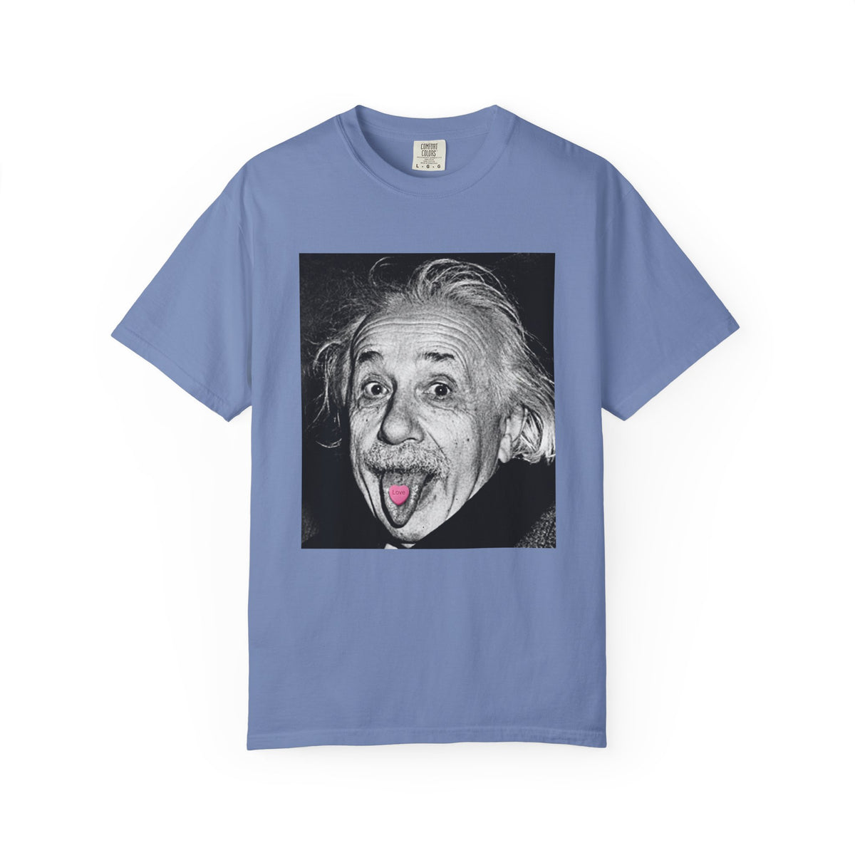 Retro Einstein Love Shirt – Funny Vintage Graphic Tee