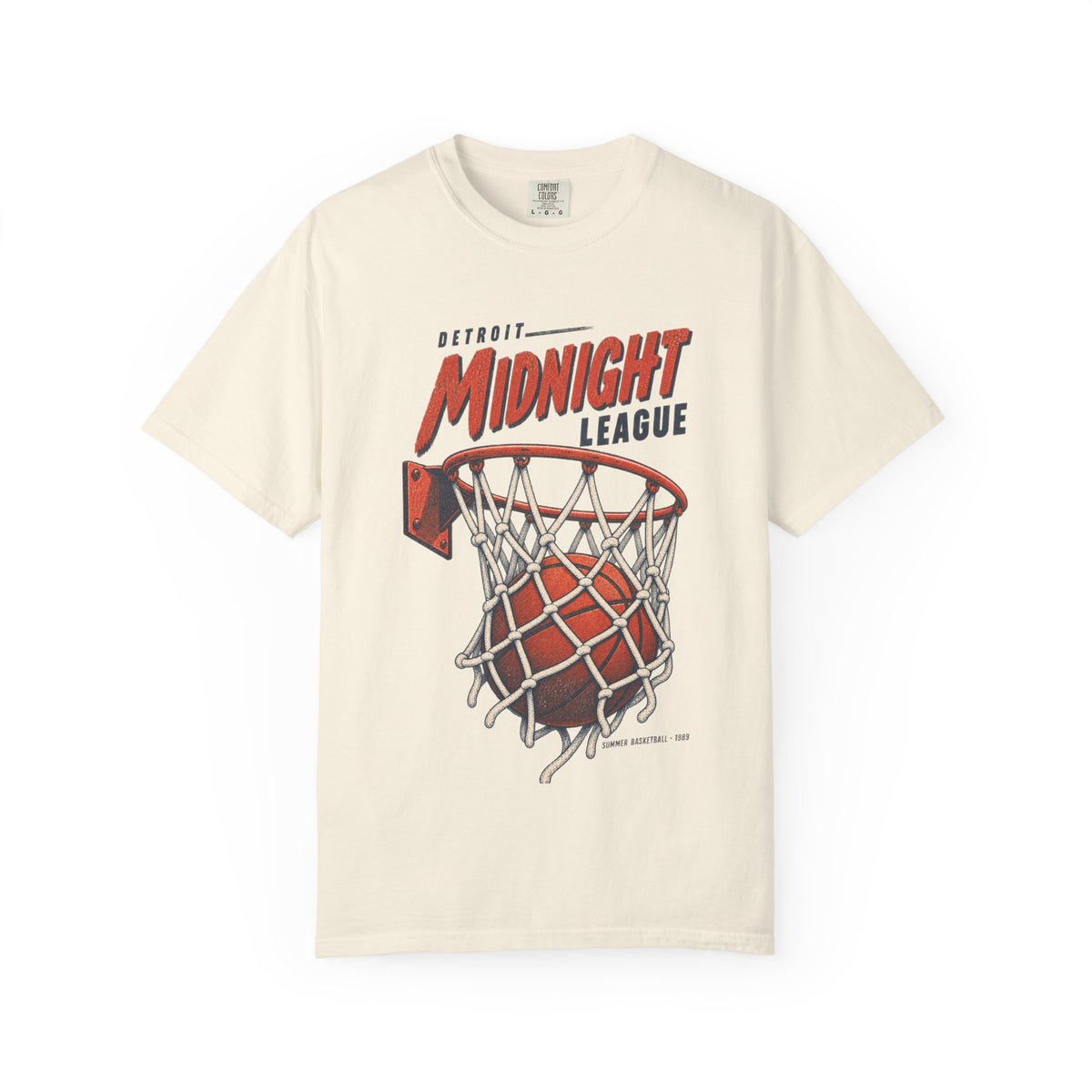Detroit Midnight League Basketball T-Shirt