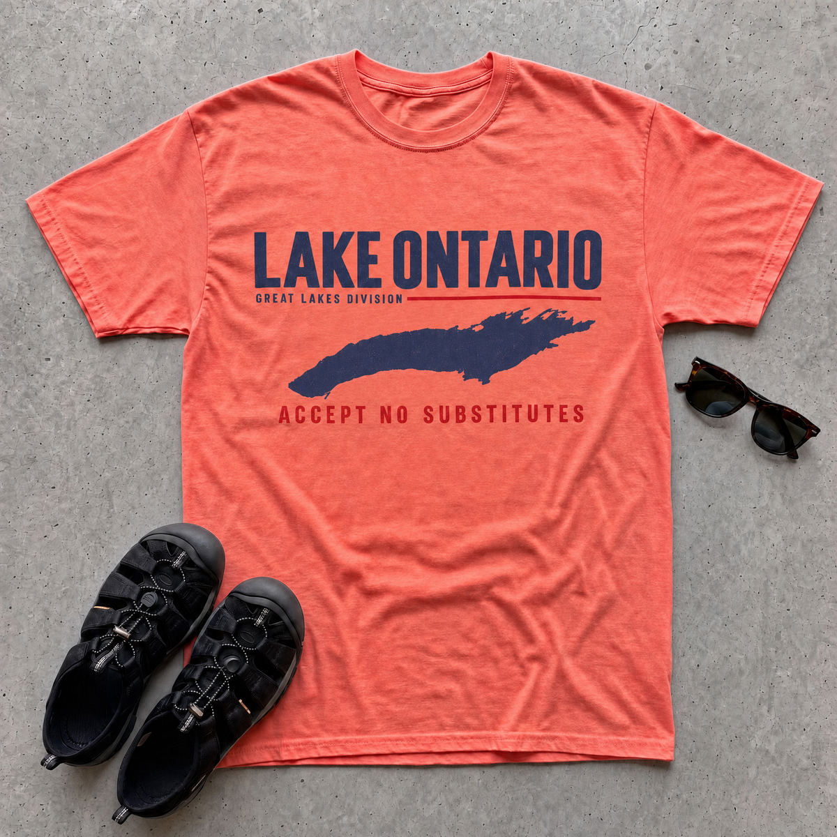 Lake Ontario Accept No Substitutes T-Shirt